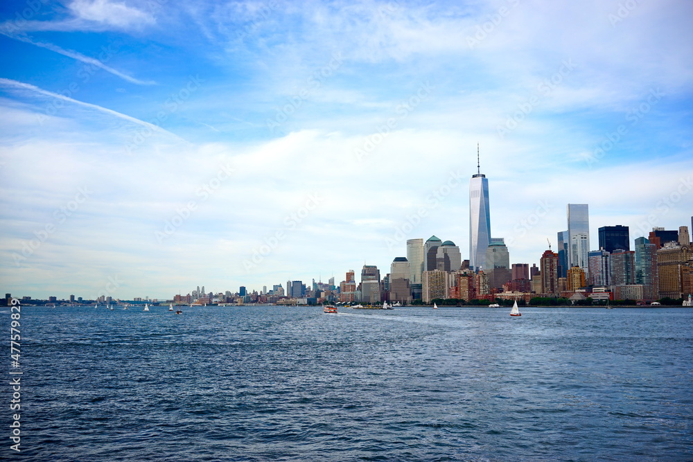 New York City with One World Trade Center 2