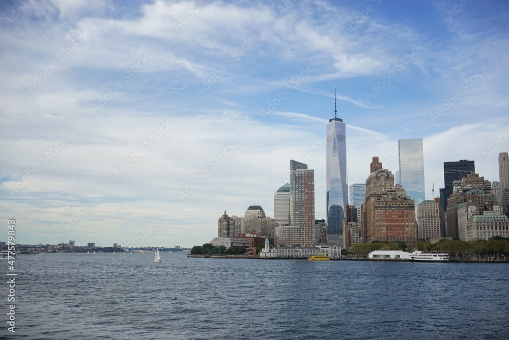 New York City with One World Trade Center 1