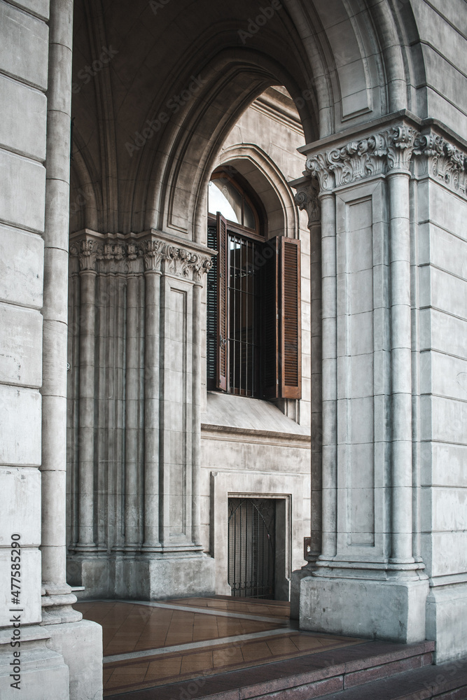 Classic architecture building in Buenos Aires