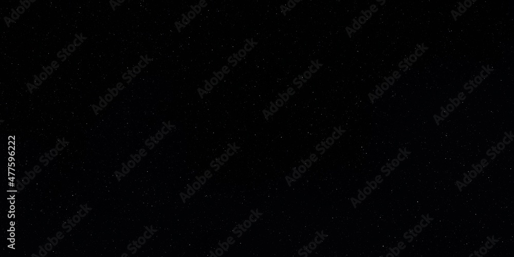Clear night with visible stars. View at the center of the galaxy. - obrazy, fototapety, plakaty 