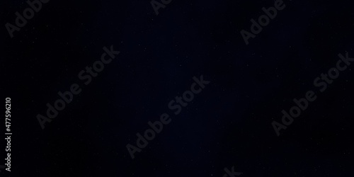 Clear night with visible stars. View at the center of the galaxy.