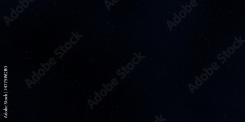 Clear night with visible stars. View at the center of the galaxy. © Jakub