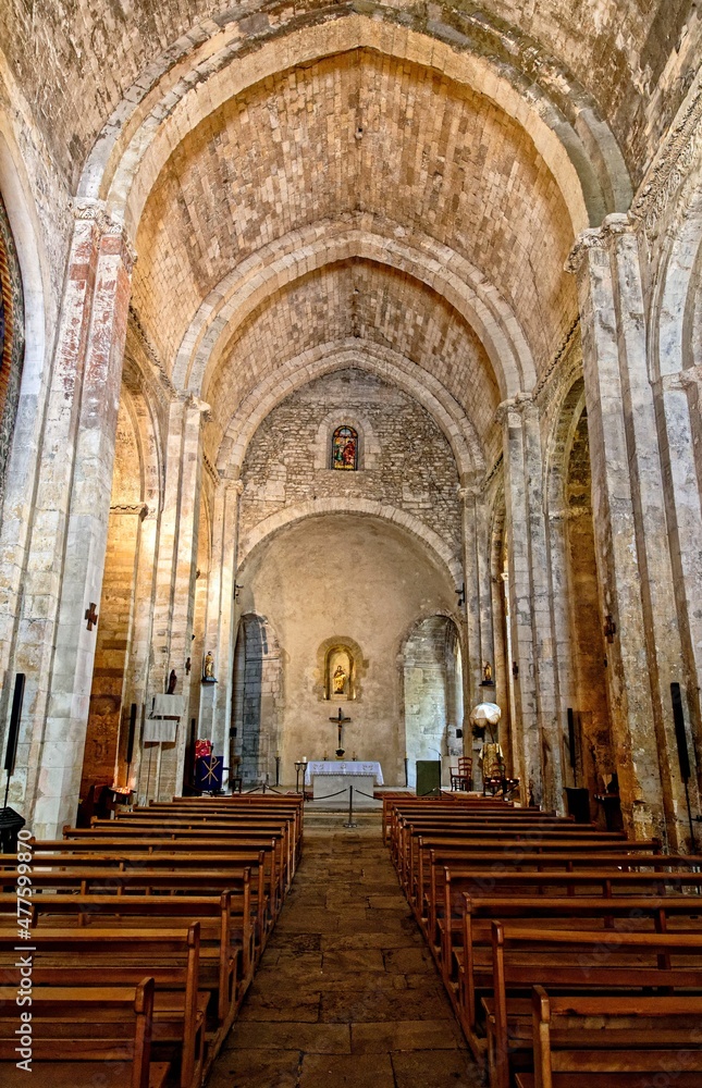 Église Notre-Dame-de-Nazareth, Pernes-les-Fontaines, Provence-Alpes-Côte d'Azur, France