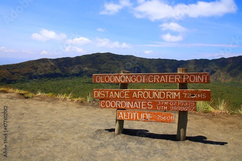 sign in the mountains photo