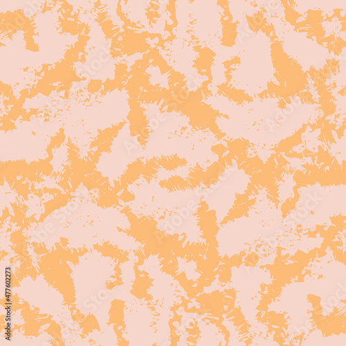 A pastel peach abstract seamless vector pattern