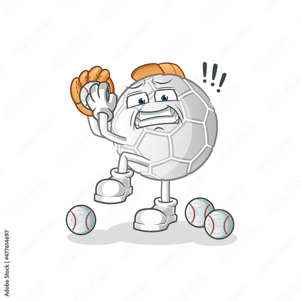 hand ball baseball pitcher cartoon. cartoon mascot vector hand ball baseball pitcher cartoon. cartoon mascot vector