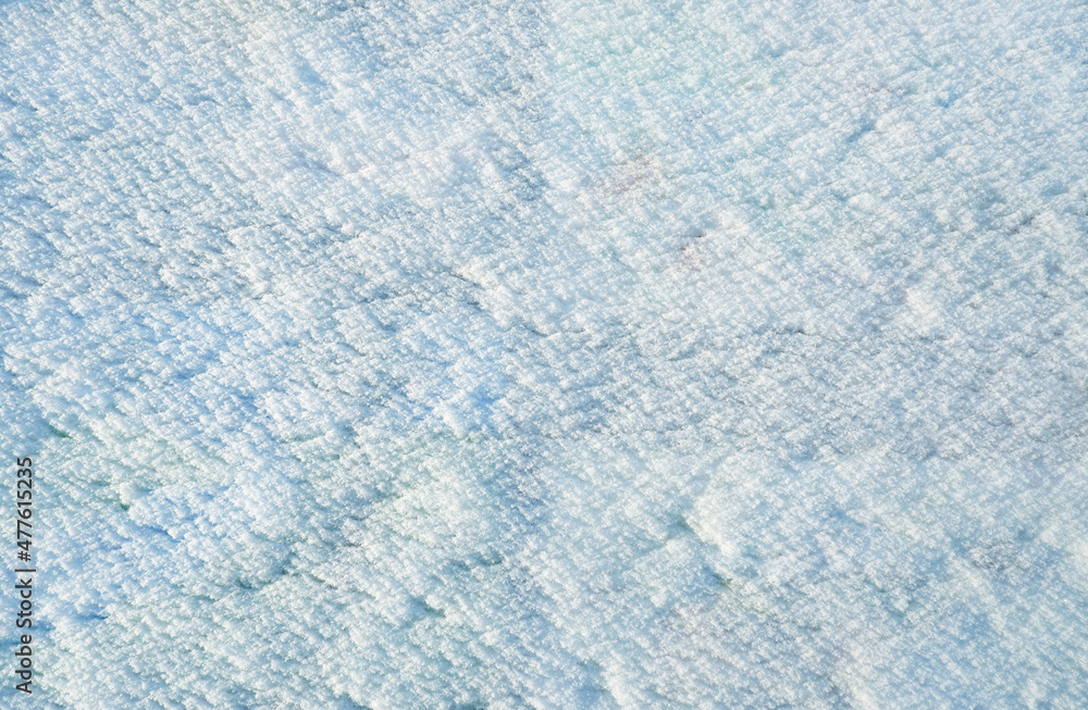 Obraz premium White snow texture.