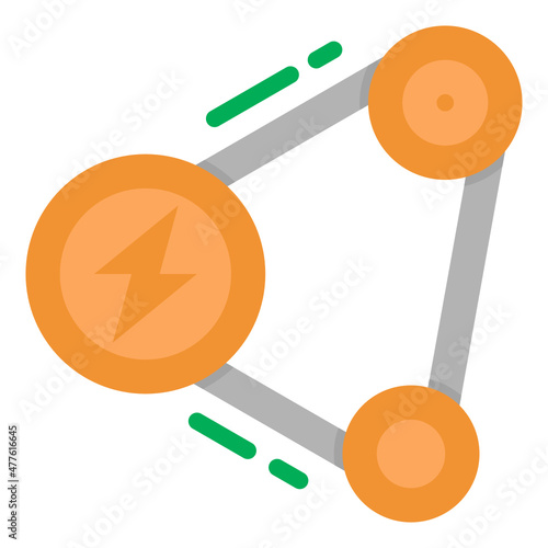 belt flat icon