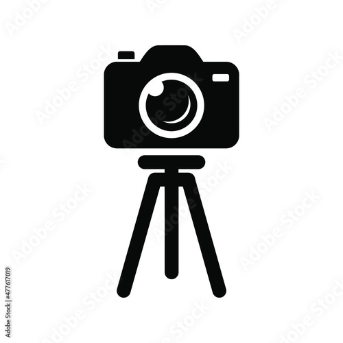 camera on tripod