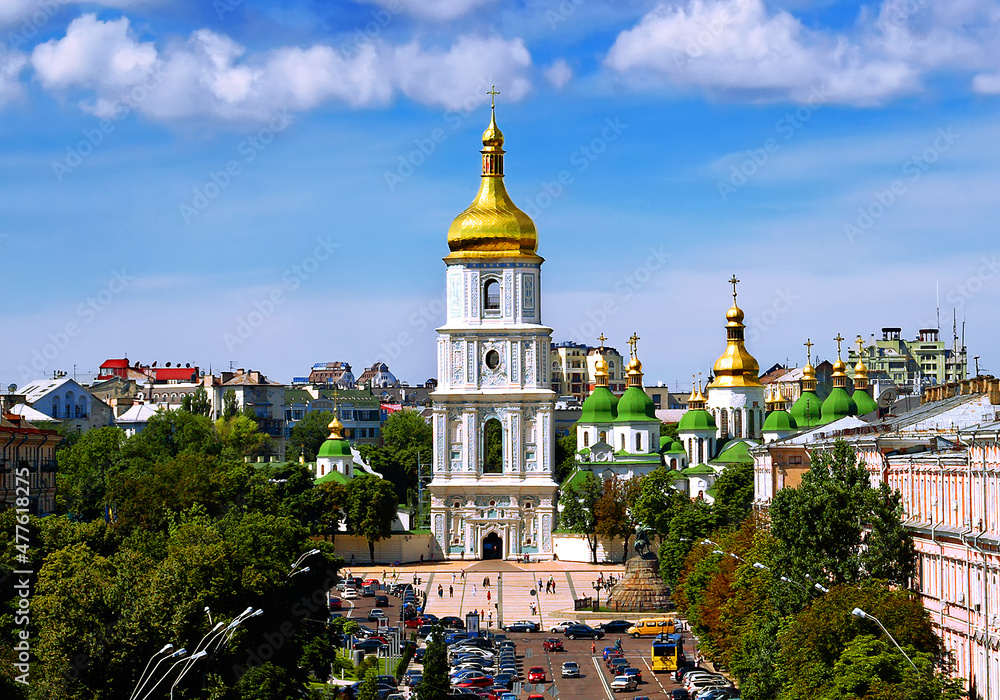 St. Sophia`s Cathedral, Kiev, Ukraine.