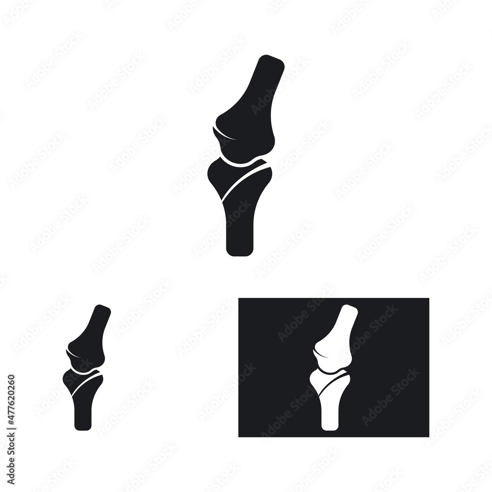 Bone logo icon vector design template illustration Bone logo icon vector design template illustration