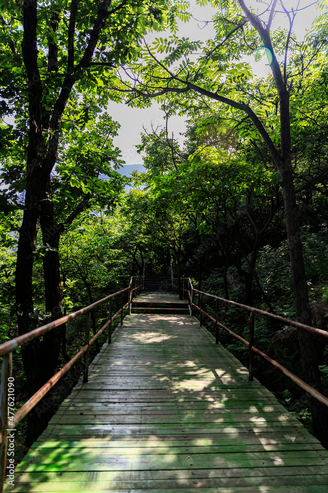 Beijing mountain bairui valley and gushan valley Beijing mountain bairui valley and gushan valley