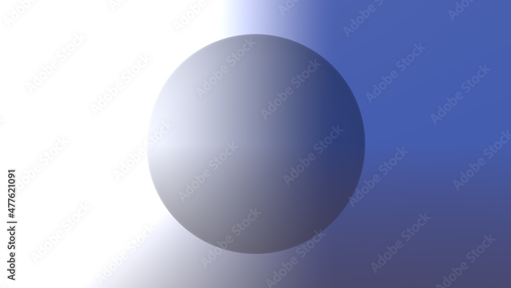 Blue-white background core neon. The ball is blue and white. Concept creative background. Glowing eclipse core 3D renderer.Central core. Blue-white background core neon. The ball is blue and white. Concept creative background. Glowing eclipse core 3D renderer.Central core.