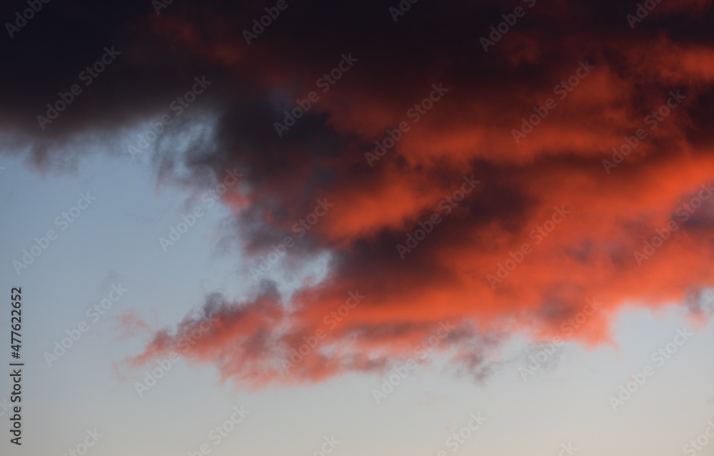 Sunset Clouds - Abstract Scene 