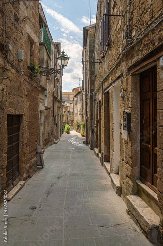 beautiful narrow road in the old town © Anselm