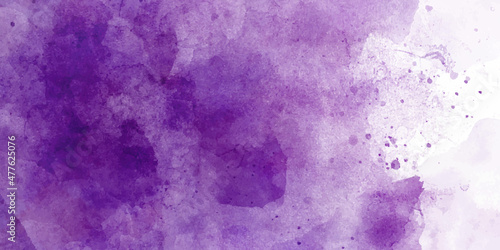 Old purple wall in spots, cracks, stains. Painted concrete wall in abstract grunge style loft. Vintage wall background texture for backgrounds, portraits, posters.