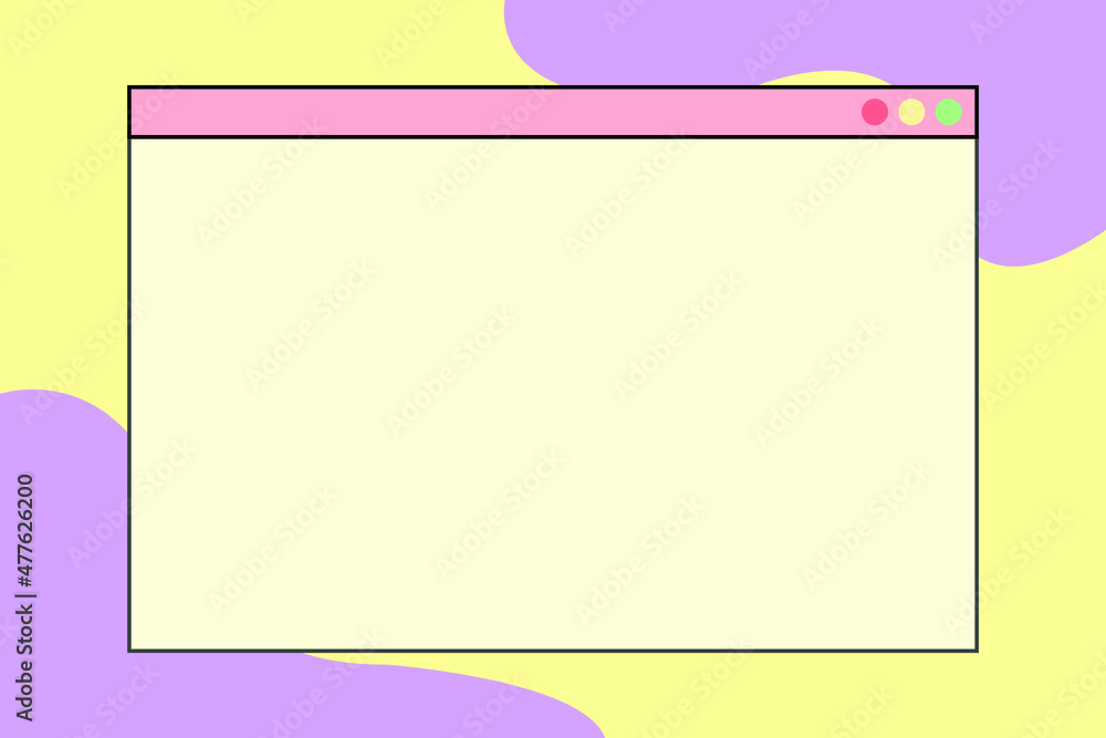 illustration of a blank note paper presentation cute illustration of a blank note paper presentation cute