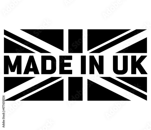 made in britain united kingdom uk logo black white