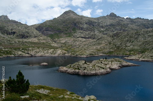 lake in the mountain