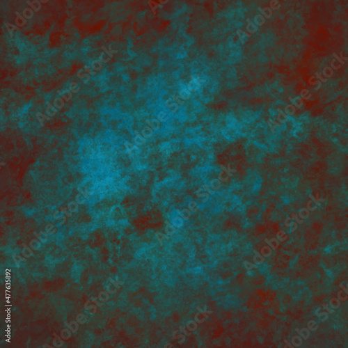 Blue wallpaper rusted metal space
