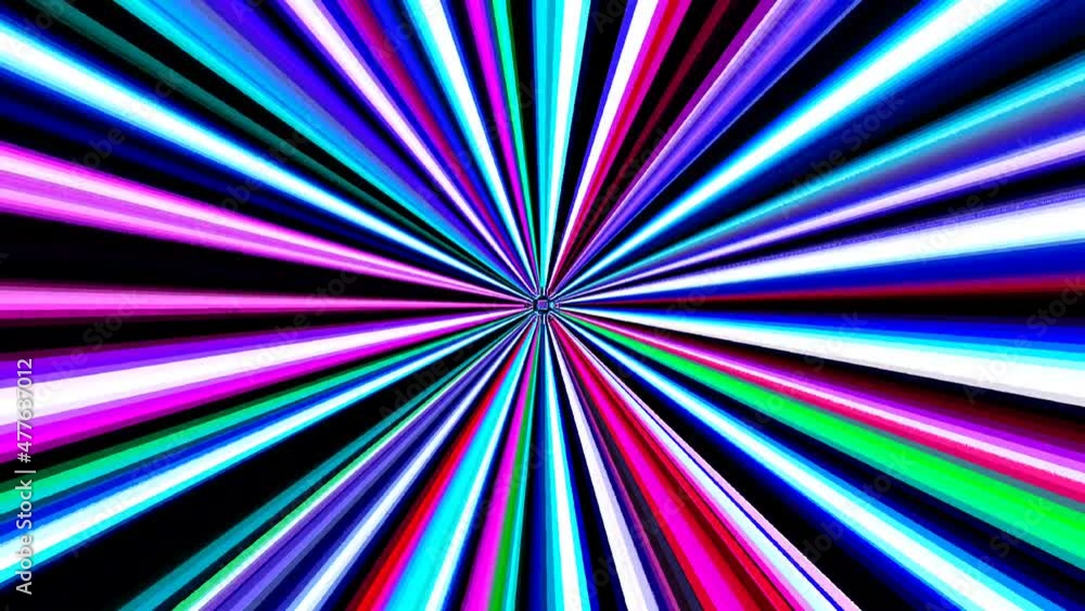 Beautiful videos that glow, shine brightly that regulate subtle movements with colorful stripes Beautiful videos that glow, shine brightly that regulate subtle movements with colorful stripes