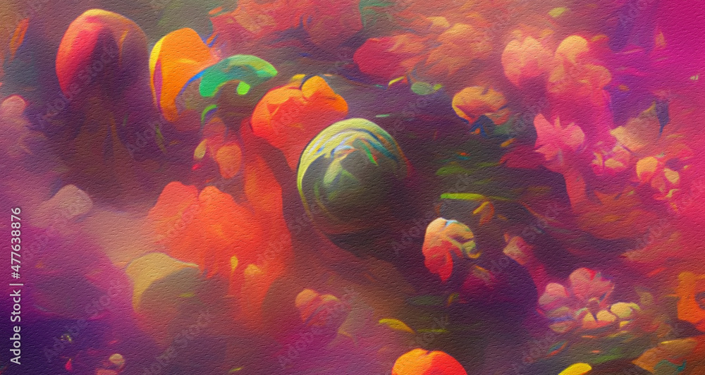 Abstract painting art for interior decoration. High resolution art texture background. Fade