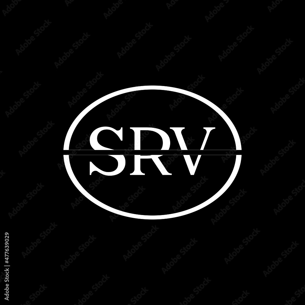 SRV letter logo design with black background in illustrator, vector logo modern alphabet font overlap style. calligraphy designs for logo, Poster, Invitation, etc. SRV letter logo design with black background in illustrator, vector logo modern alphabet font overlap style. calligraphy designs for logo, Poster, Invitation, etc.