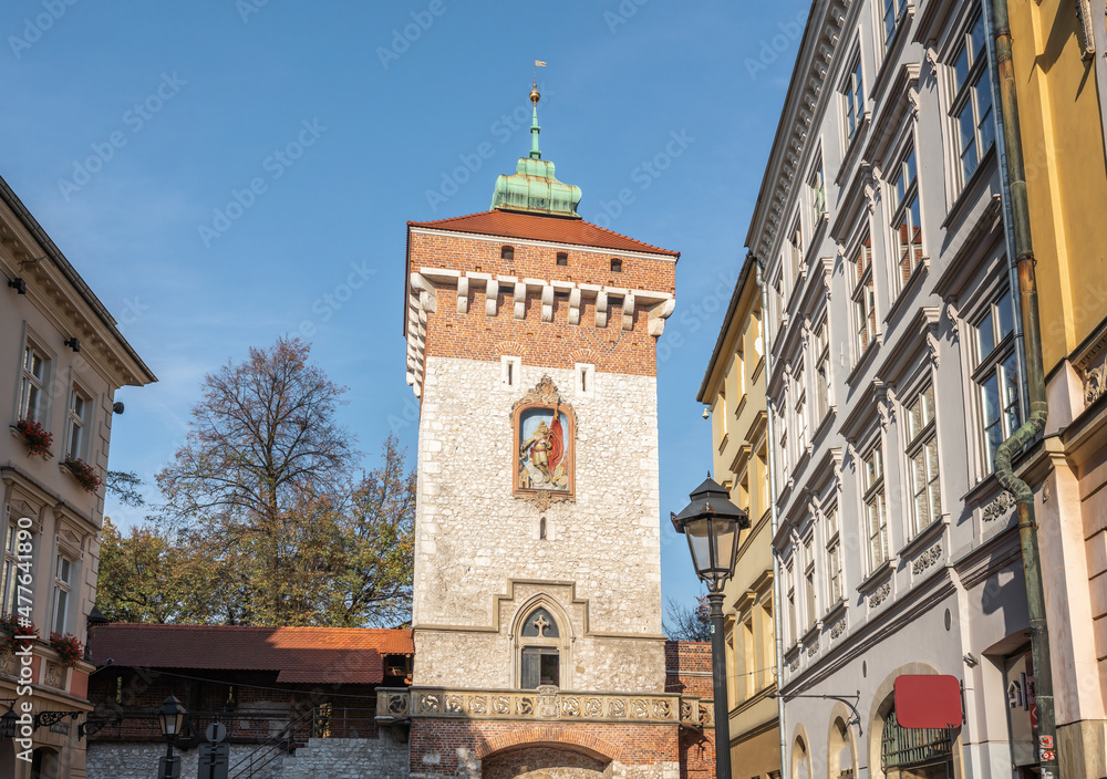 St. Florian's Gate - Krakow, Poland