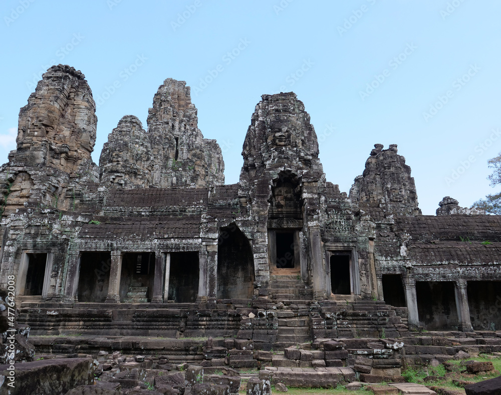 Bayon Temple Angkor Thom, Siem Reap, Cambodia     
