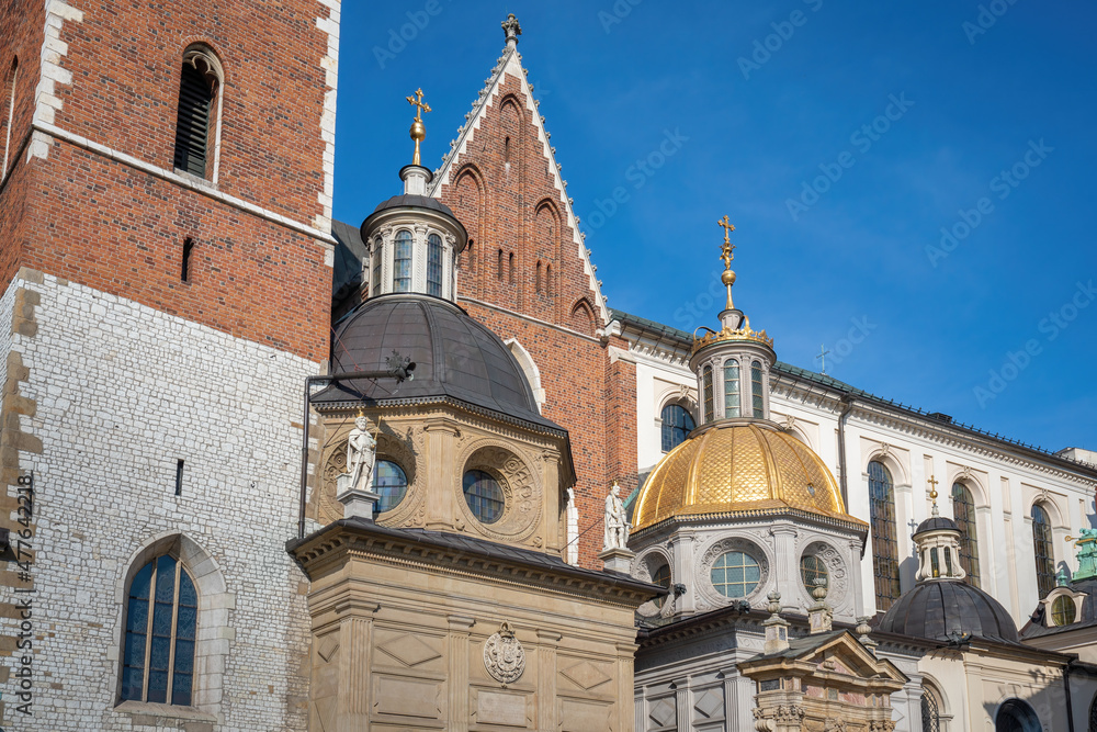 Sigismunds Chapel at Wawel Cathedral - Krakow, Poland