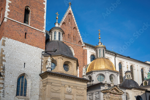 Sigismunds Chapel at Wawel Cathedral - Krakow, Poland photo