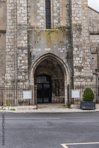 Church Saint-Jean-Baptiste de Nemours is parish church. Work completed around 1650  length of nave is 58 m and its height of 20 m  tower is 60 m. Nemours in Seine et Marne  Ile-de-France  France.