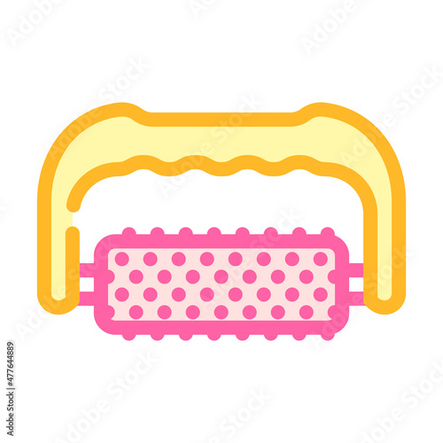 massager tool color icon vector. massager tool sign. isolated symbol illustration