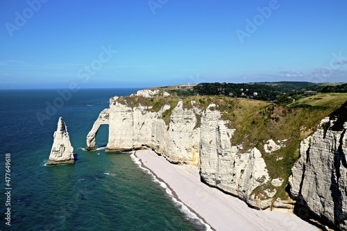 Cliff in Étretat - France