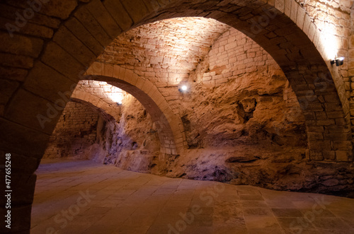 Interior of the monastery of San Juan de la Peña