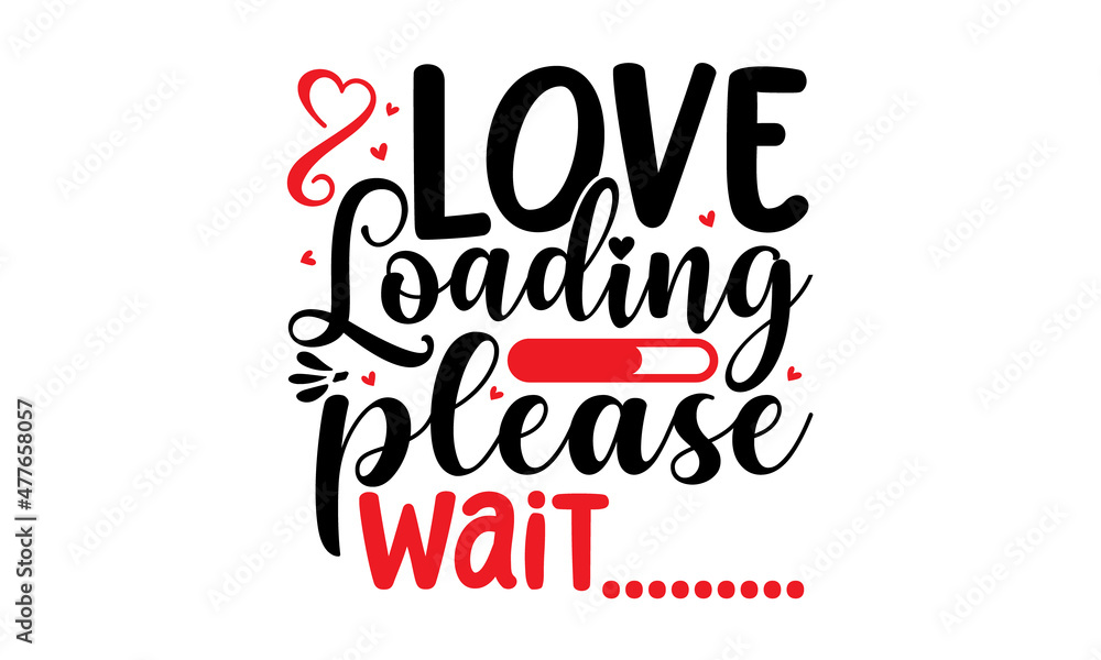 Valentines Day, typography poster with handwritten calligraphy text, isolated on white background, typography text happy valentine`s day and red heart and line, Vector illustration Valentines Day, typography poster with handwritten calligraphy text, isolated on white background, typography text happy valentine`s day and red heart and line, Vector illustration