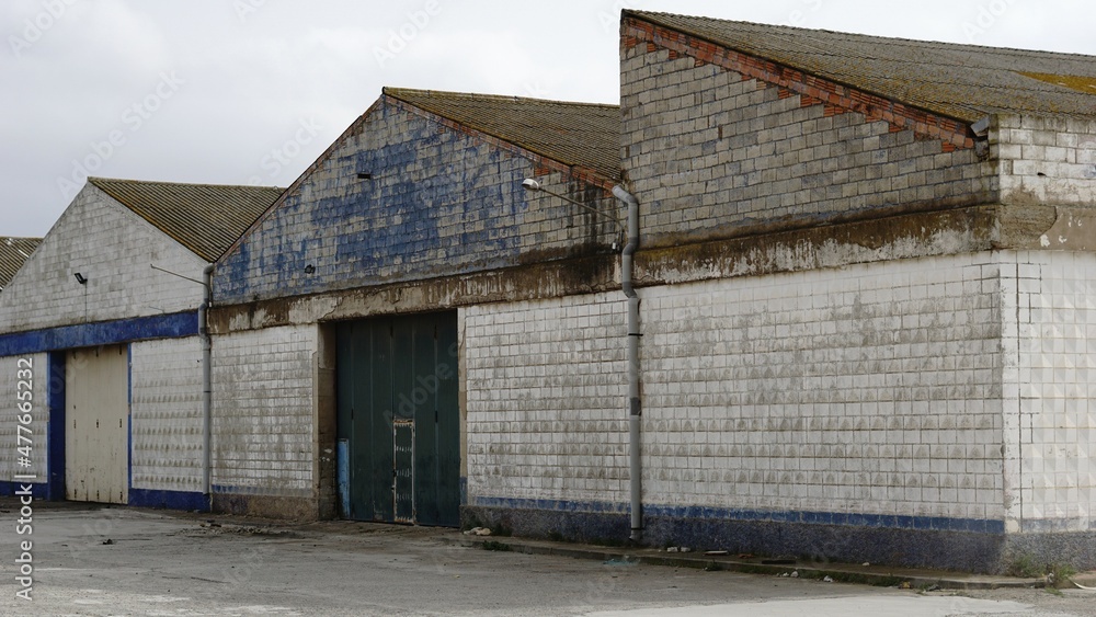 abandoned empty industrial building facades abandoned empty industrial building facades
