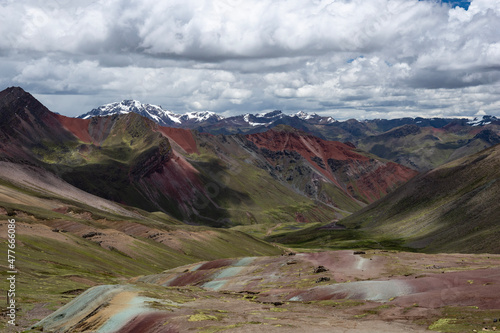 Rainbow mountains (Vinicunca) of Peru near Cusco