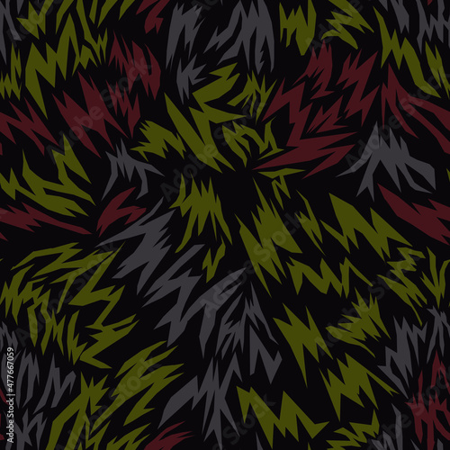 Seamless pattern for clothes. Vector.