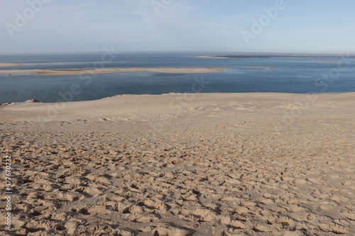 Dune du Pyla au bassin d   Arcachon  la plus haute dune d   Europe