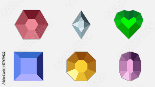 Set of Gems