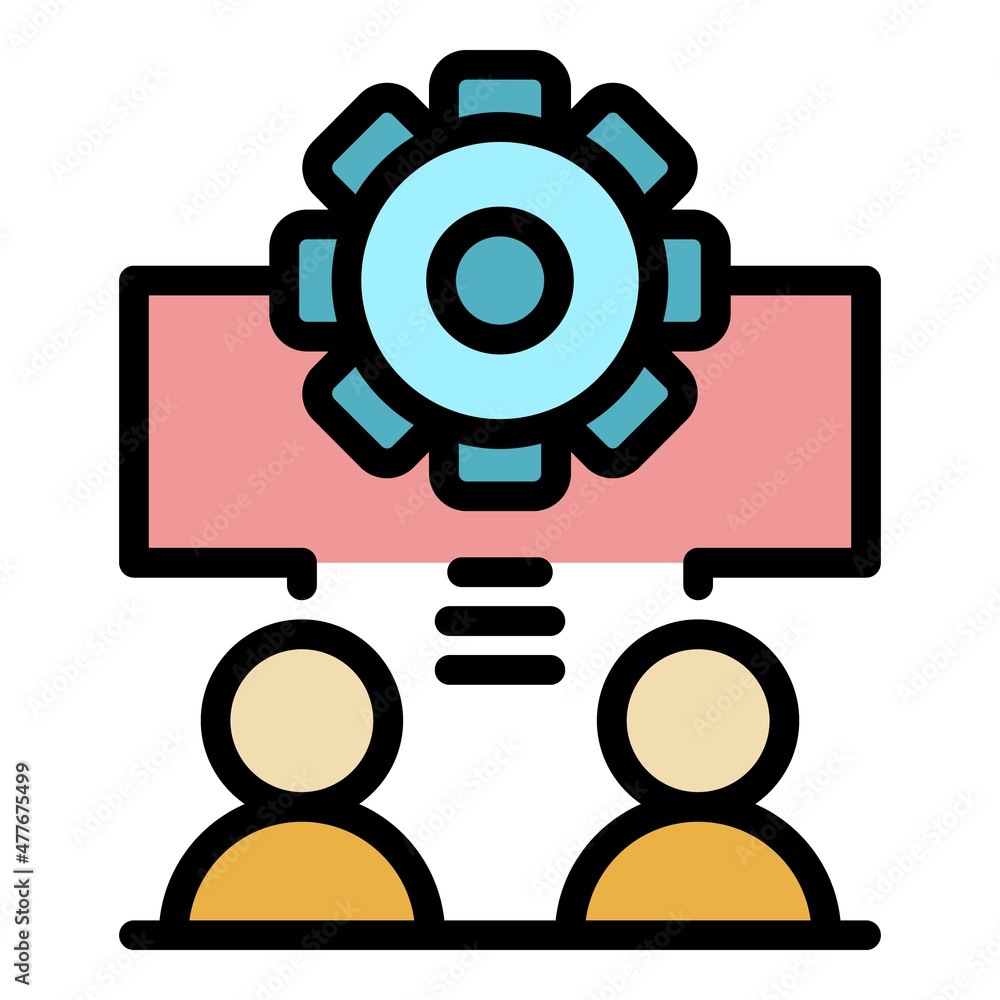 Expertise experience icon. Outline expertise experience vector icon color flat isolated Expertise experience icon. Outline expertise experience vector icon color flat isolated