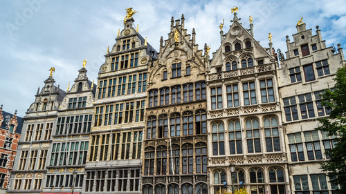 Main square in Antwerp, Flanders, Belgium © vli86