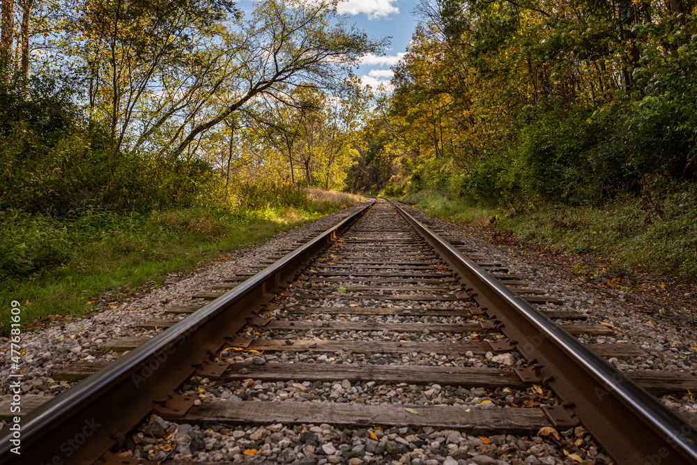 Railroad Tracks through Cuyahoga Valley