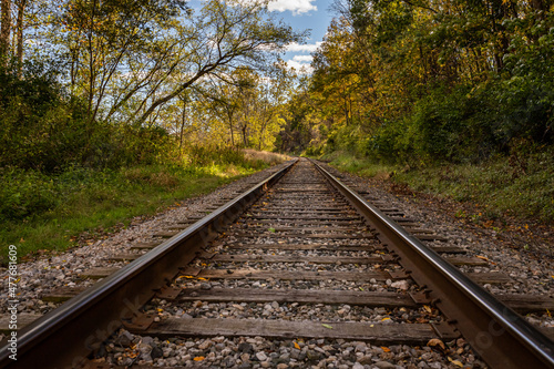 Railroad Tracks through Cuyahoga Valley © Brian
