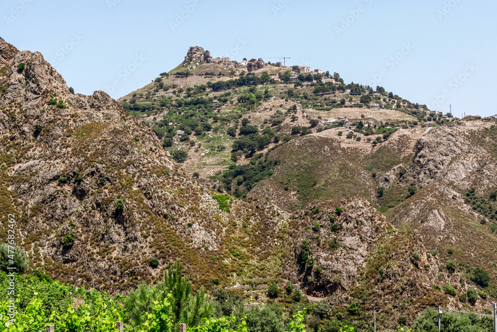 Wild and picturesque Calabria
Amazing scenery of Calabrian hills with roads and olive trees visible from Bova superiore. Calabria, Italy