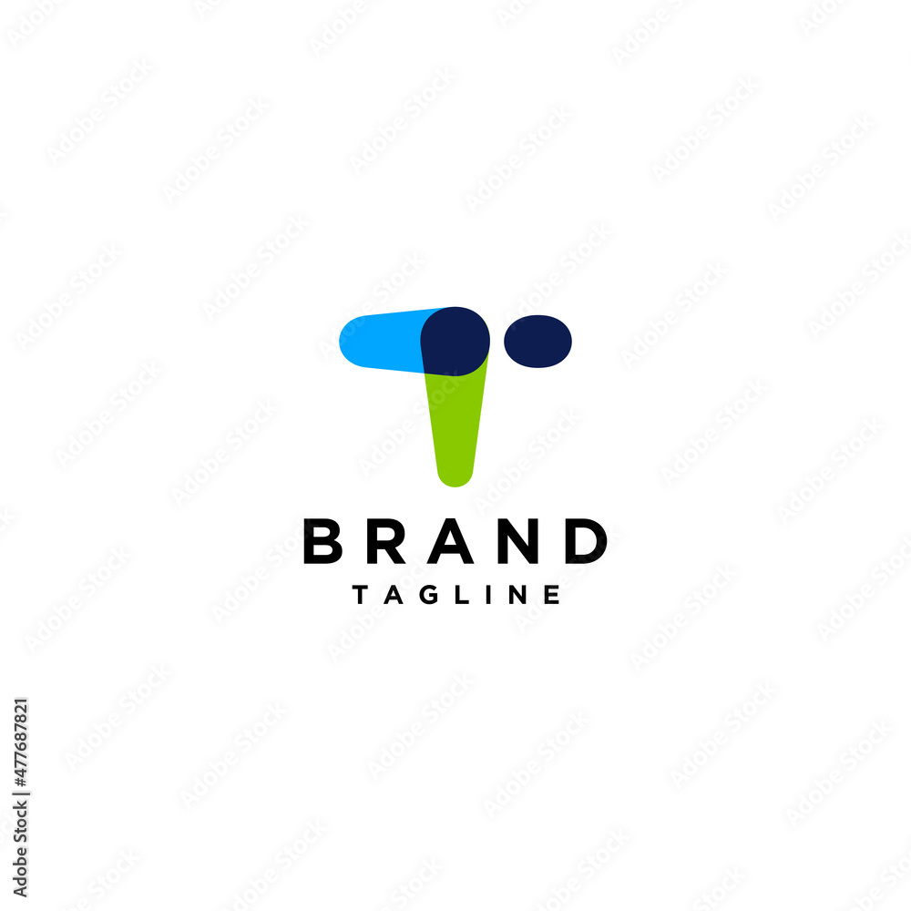 Minimalist and contemporary T letter abstract logo design. Timeless dynamic logo design. Minimalist and contemporary T letter abstract logo design. Timeless dynamic logo design.