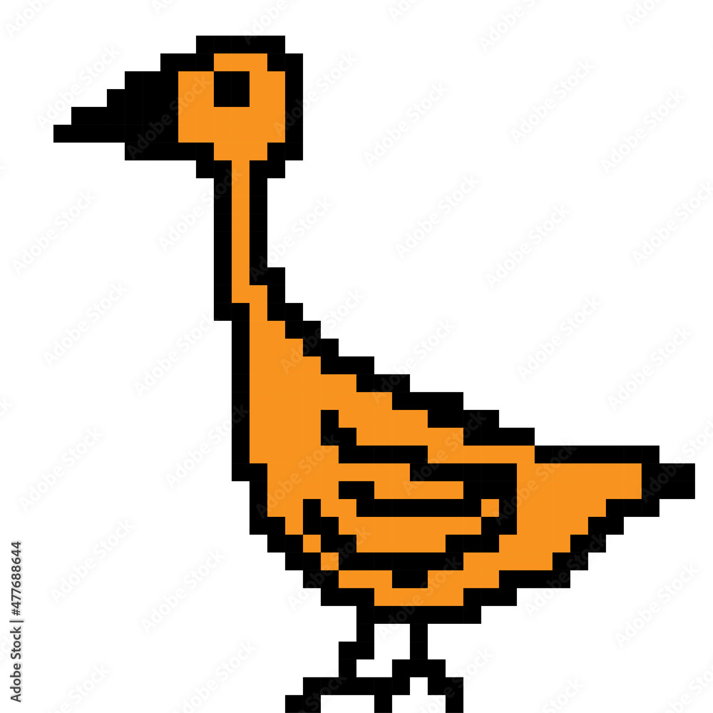 Fototapeta premium design illustration of pixel art with some various concept design