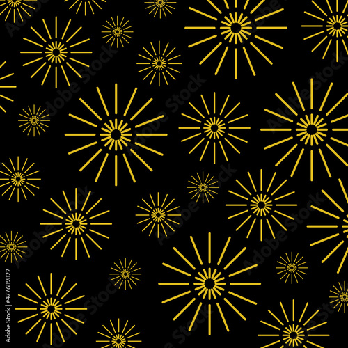 Sparkle background. Salut pattern vector