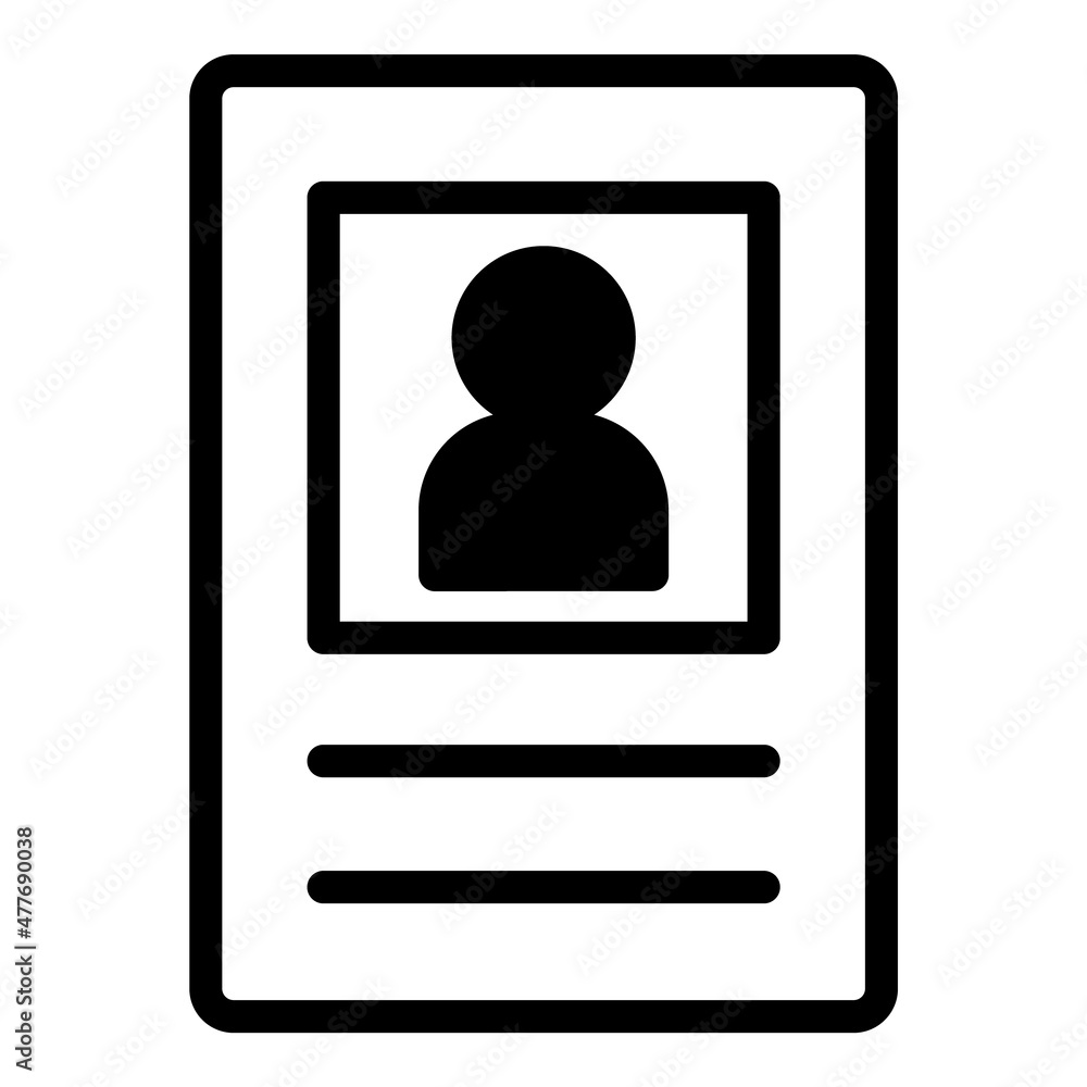 Document Flat Icon Isolated On White Background Document Flat Icon Isolated On White Background